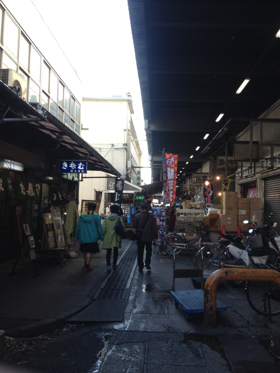 Tsukiji was a big check off my bucket list. It measures to its international fame. 